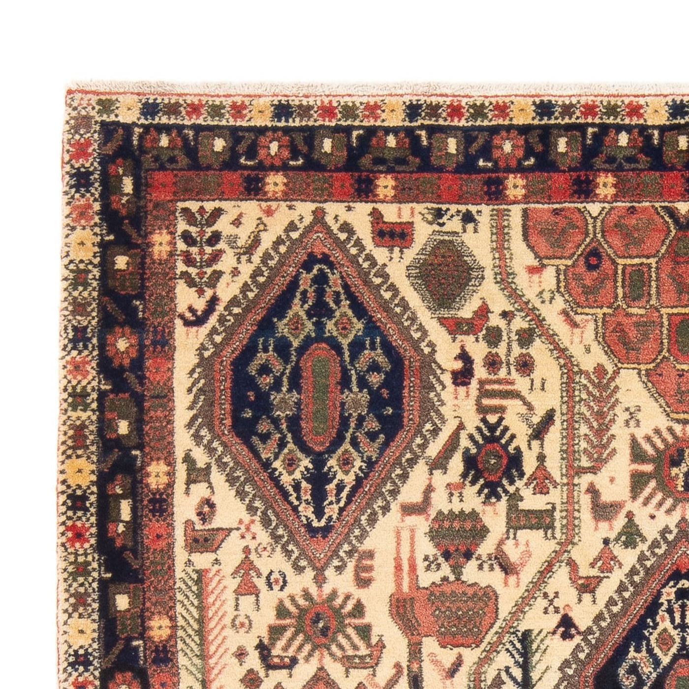 Afshar Sirjan Teppich 178x140cm - Perserteppich