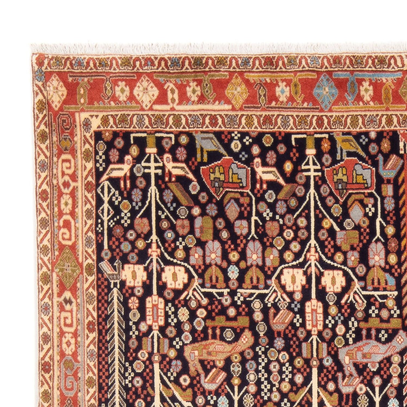 Afshar Sirjan Teppich 200x154cm - Perserteppich