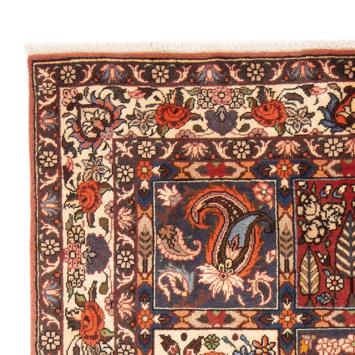 Perserteppich - Nomadic - 200 x 130 cm - mehrfarbig