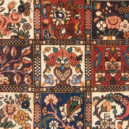 Perserteppich - Nomadic - 188 x 133 cm - mehrfarbig
