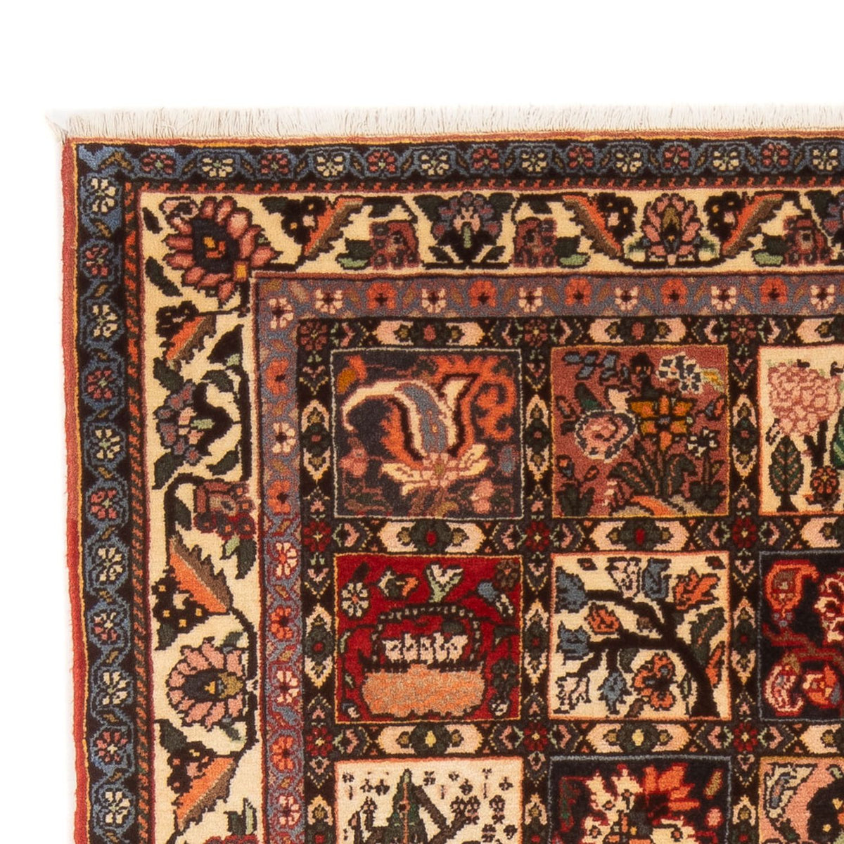 Perserteppich - Nomadic - 210 x 140 cm - mehrfarbig