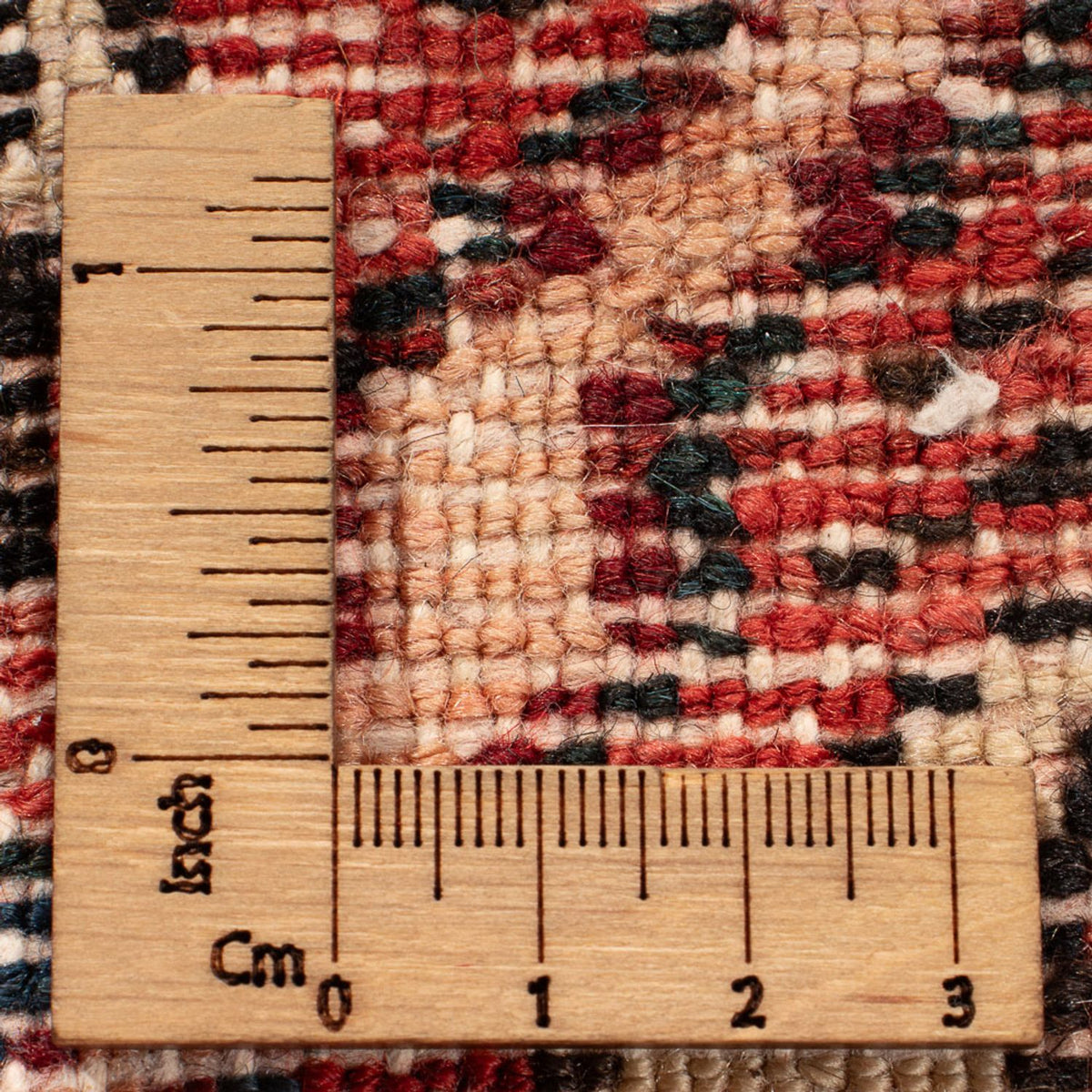 Perserteppich - Nomadic - 202 x 157 cm - mehrfarbig