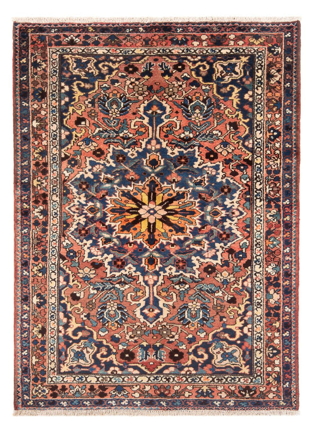 Perserteppich - Nomadic - 202 x 141 cm - rot