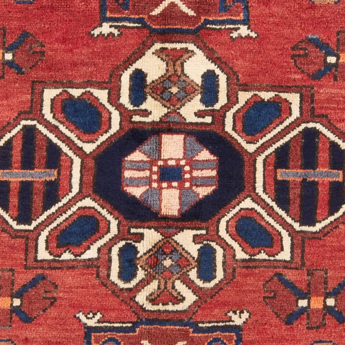 Perserteppich - Nomadic - 195 x 153 cm - rot