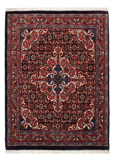 Bidjar - Takab Teppich 53x73cm - Perserteppich - dunkelblau