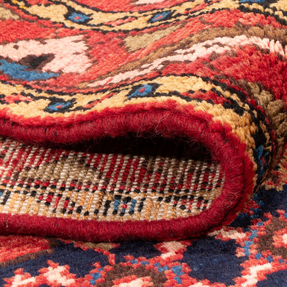 Perserteppich - Nomadic - 218 x 140 cm - dunkelblau