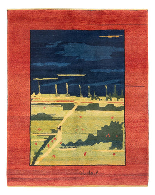 Gabbeh Teppich - Perser - 180 x 140 cm - mehrfarbig