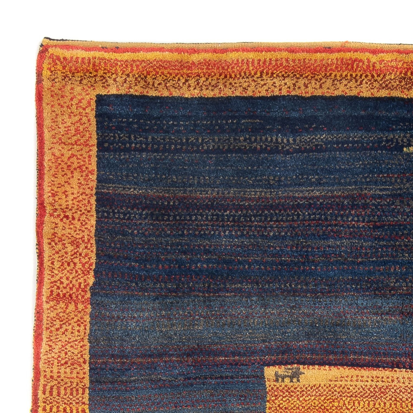 Gabbeh Persisch Teppich 196x157cm - Perserteppich Wollteppich