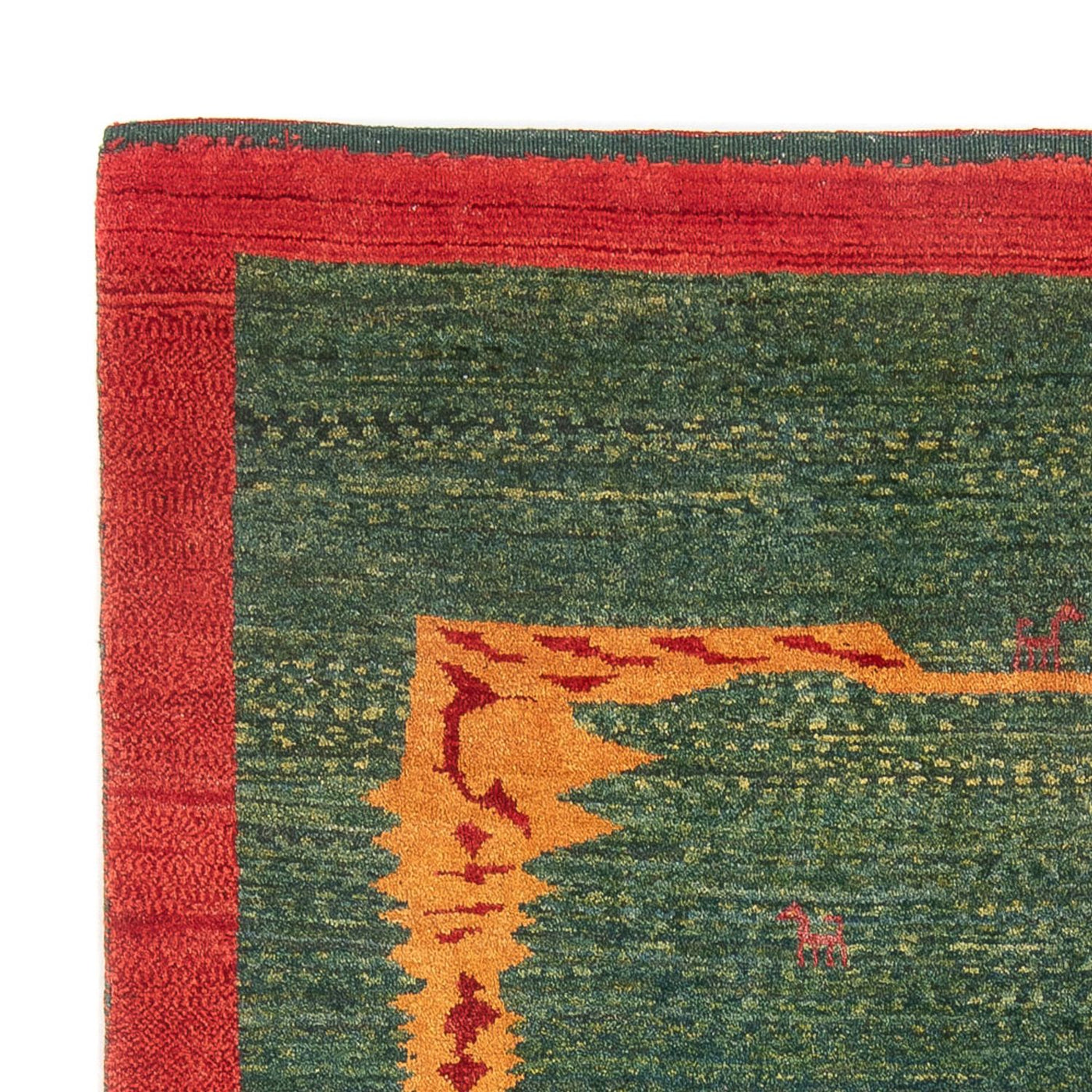 Gabbeh Persisch Teppich 226x170cm - Perserteppich Wollteppich