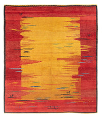 Gabbeh Teppich - Perser - 203 x 173 cm - mehrfarbig