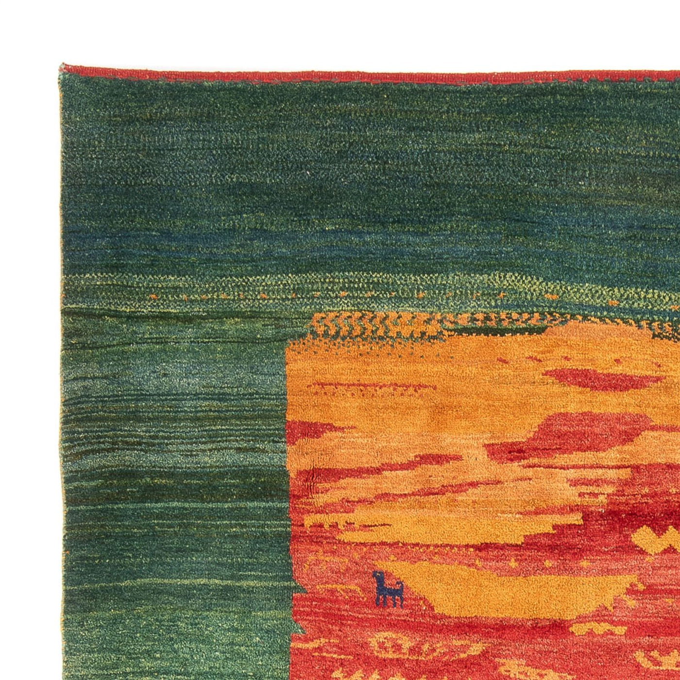 Gabbeh Persisch Teppich 260x215cm - Perserteppich Wollteppich