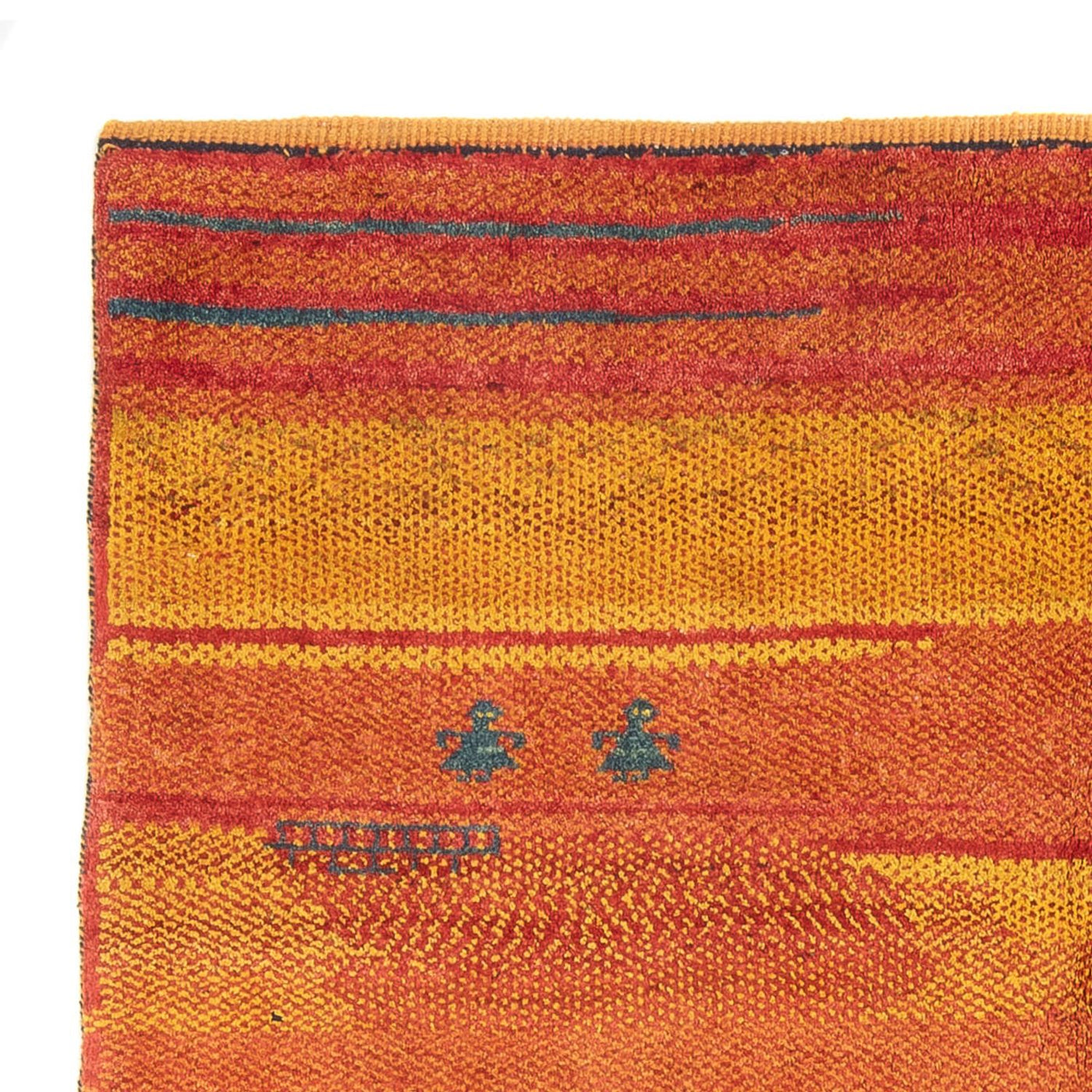 Gabbeh Persisch Teppich 192x157cm - Perserteppich Wollteppich