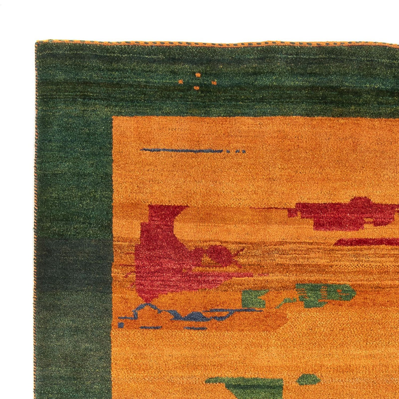 Gabbeh Teppich - Perser - 228 x 203 cm - mehrfarbig