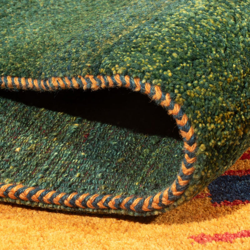 Gabbeh Teppich - Perser - 227 x 200 cm - mehrfarbig