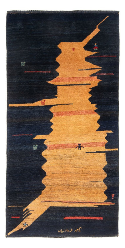 Gabbeh Persisch Teppich 104x200cm - Perserteppich Wollteppich