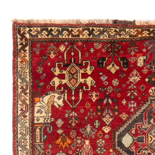 Perserteppich - Nomadic - 197 x 130 cm - rot
