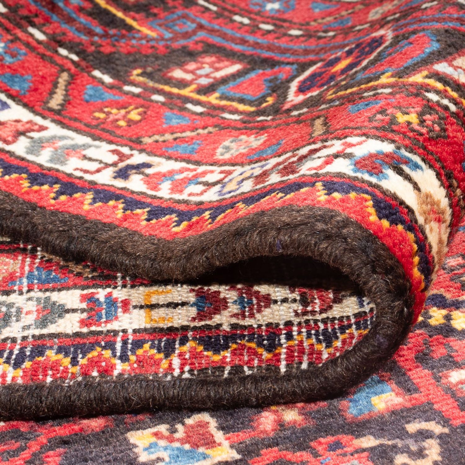 Perserteppich - Nomadic - 213 x 134 cm - hellrot