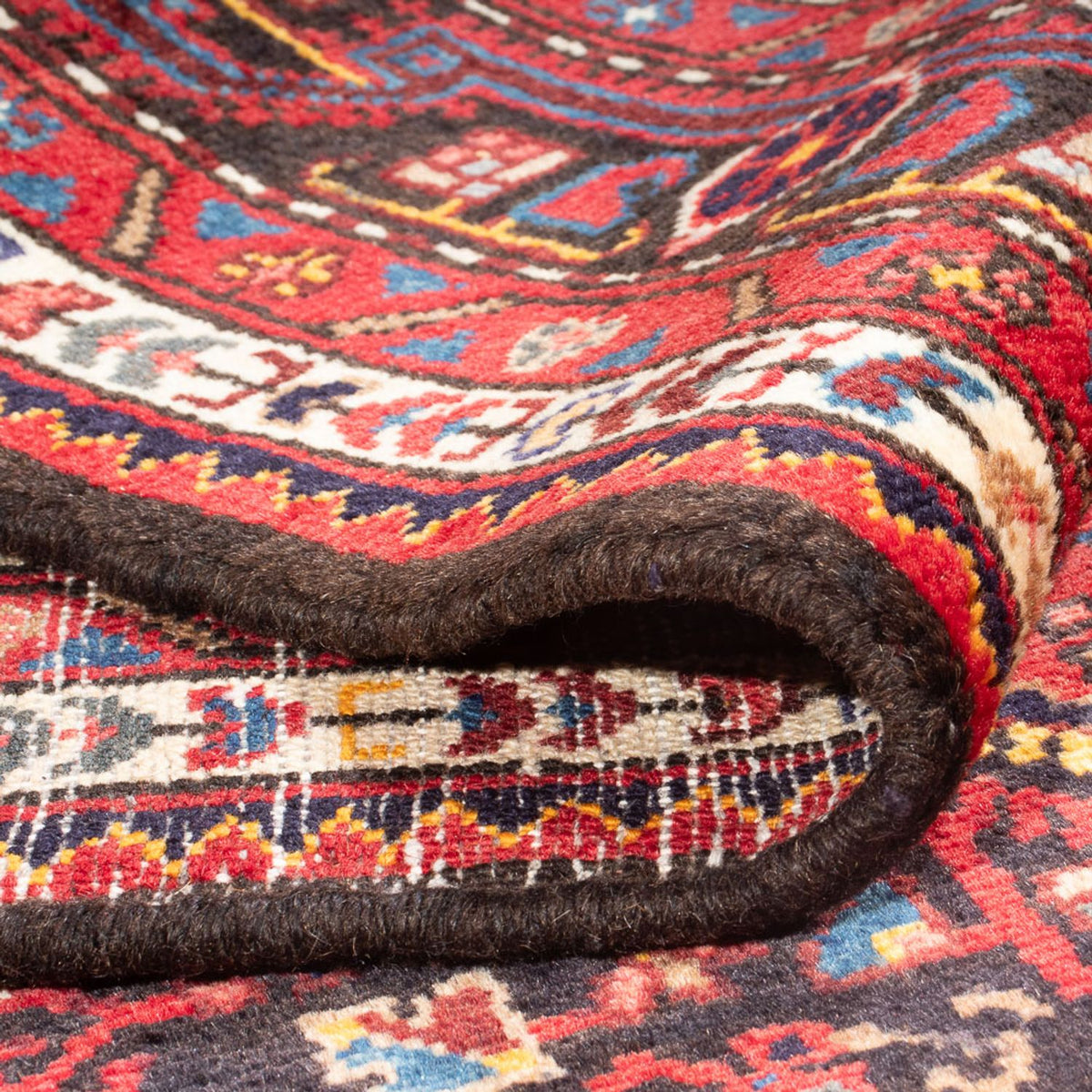 Perserteppich - Nomadic - 213 x 134 cm - hellrot