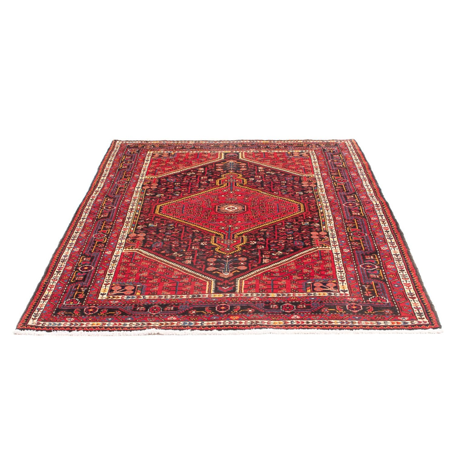 Perserteppich - Nomadic - 213 x 134 cm - hellrot