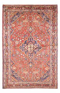 Perserteppich - Nomadic - Royal - 208 x 126 cm - rot