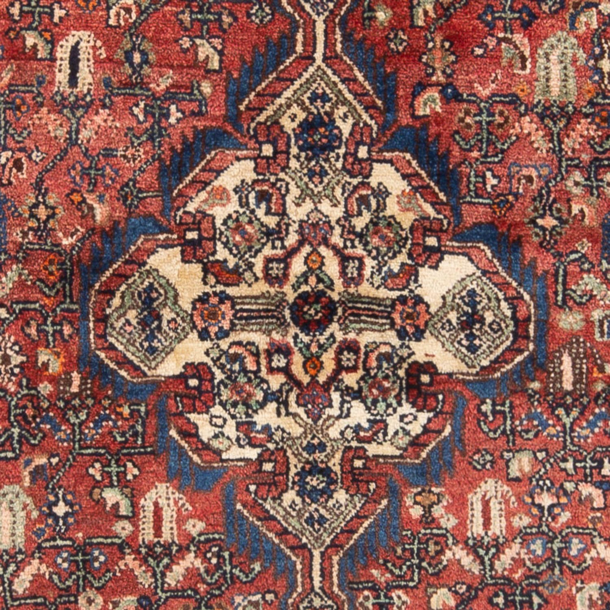 Perserteppich - Nomadic - Royal - 221 x 132 cm - rot