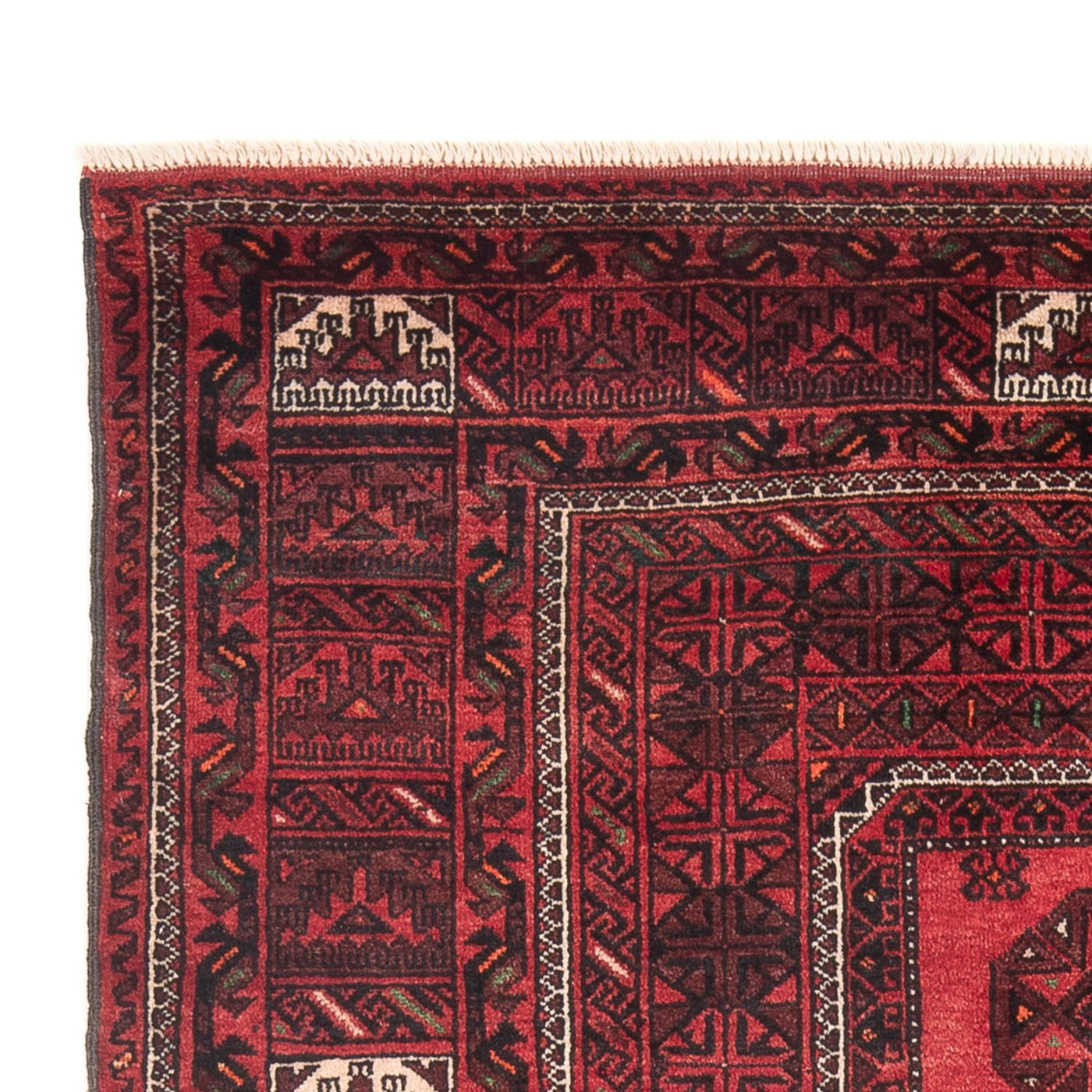 Perserteppich - Nomadic - Royal - 218 x 134 cm - rot