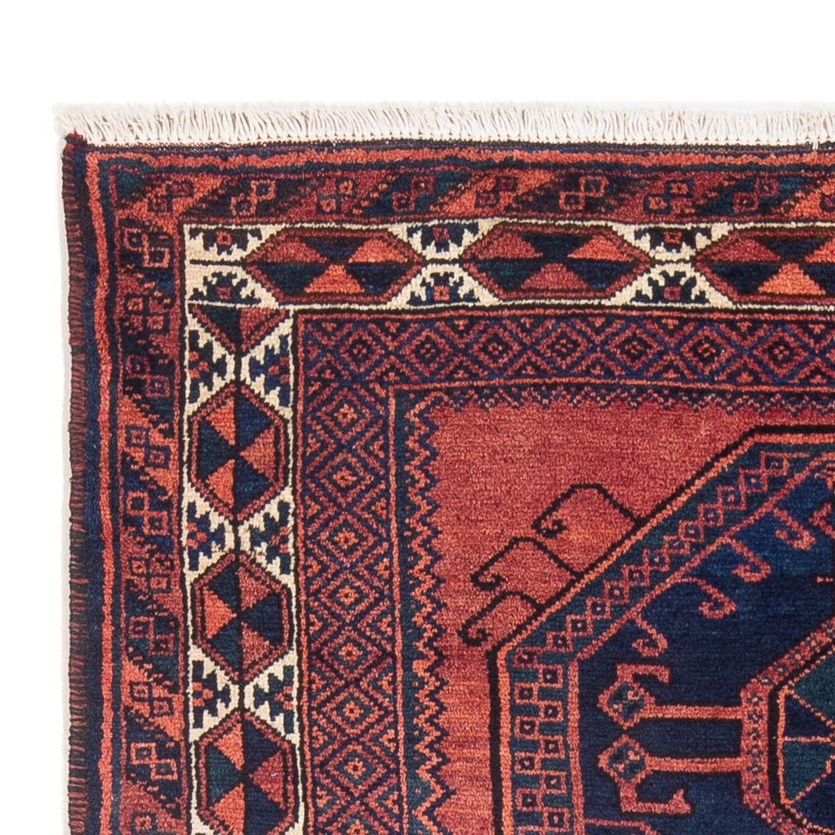 Perserteppich - Nomadic - Royal - 196 x 125 cm - rot