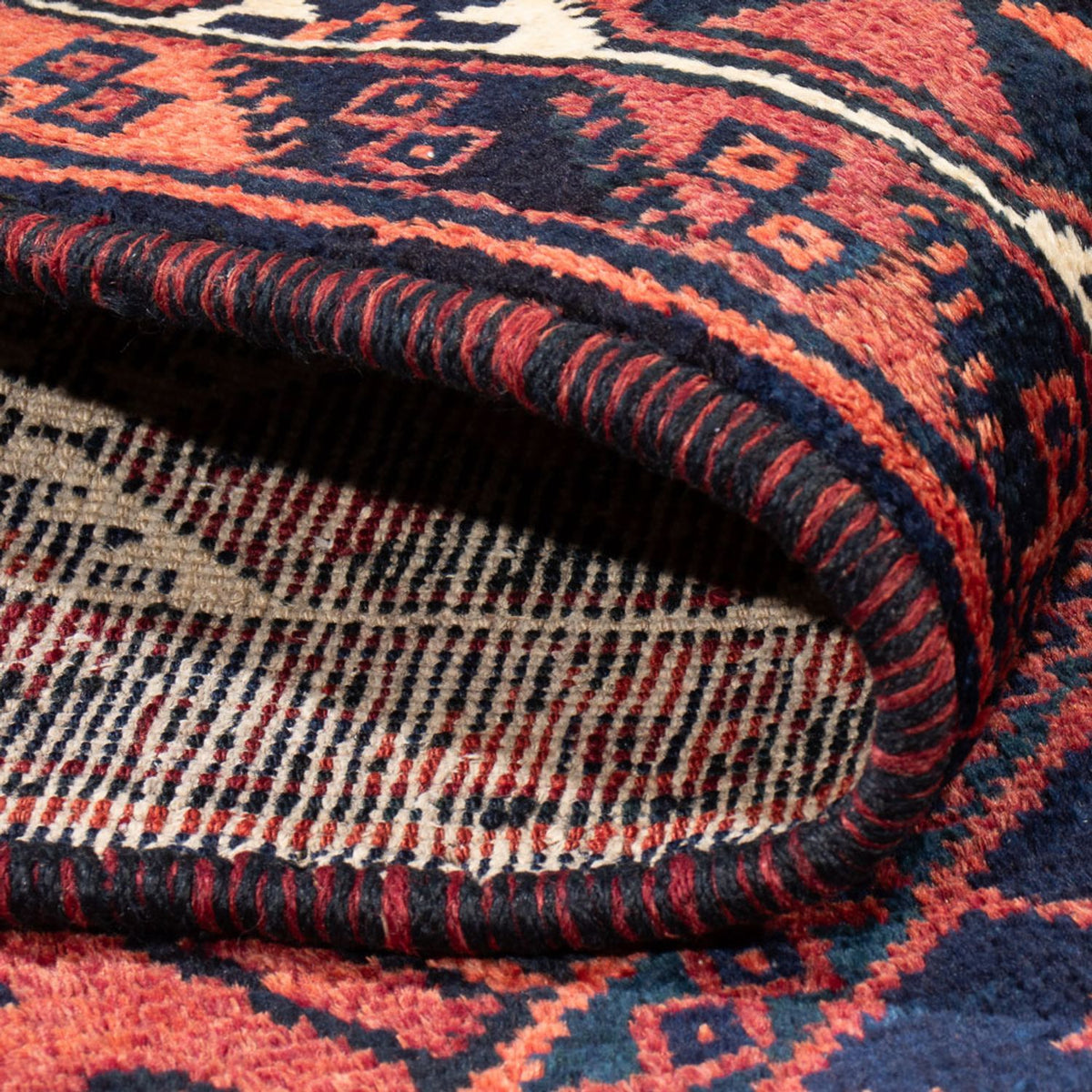 Perserteppich - Nomadic - Royal - 196 x 125 cm - rot