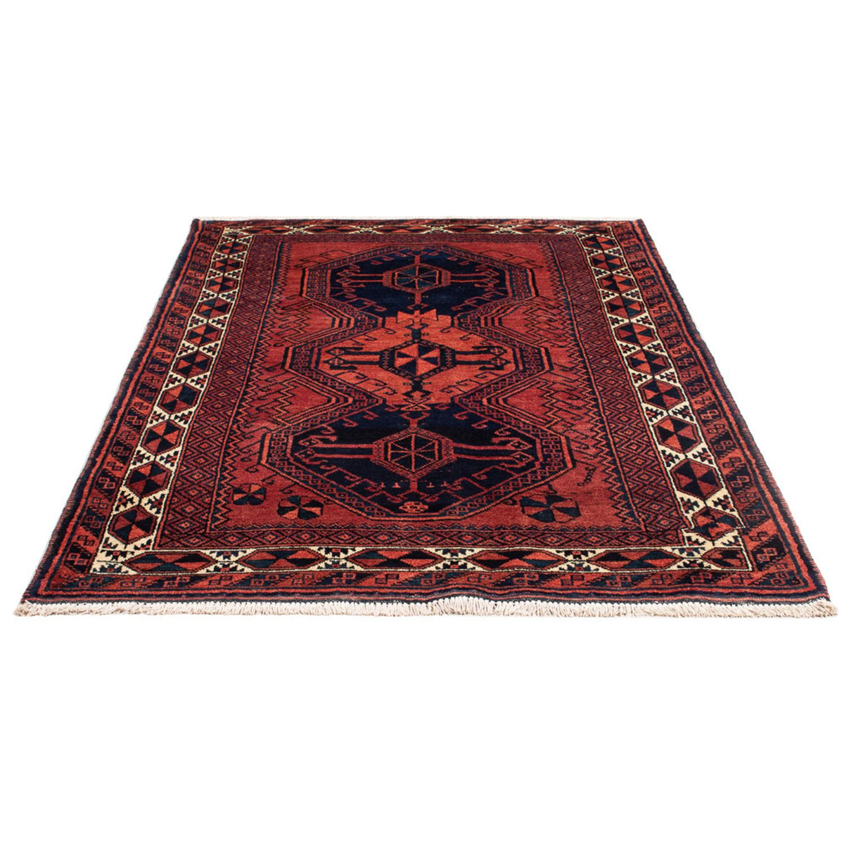 Perserteppich - Nomadic - Royal - 196 x 125 cm - rot