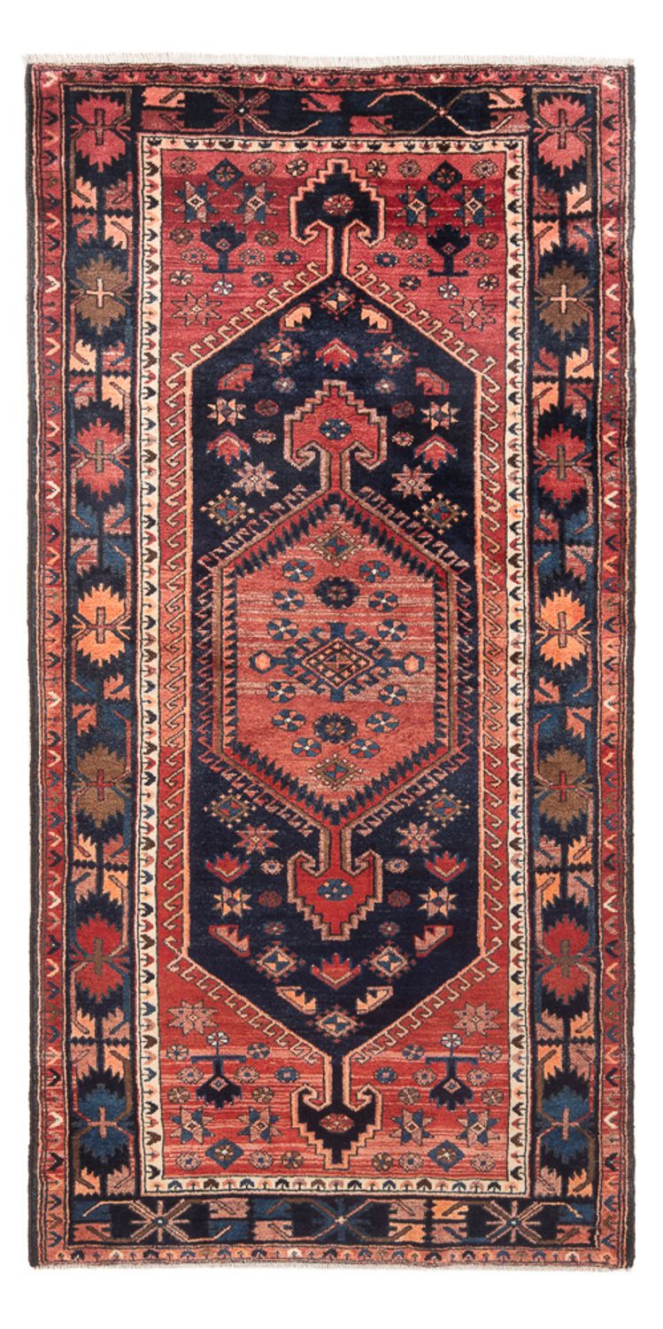 Läufer Perser - Nomadic - 235 x 123 cm - dunkelblau