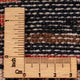 Läufer Perser - Nomadic - 235 x 123 cm - dunkelblau