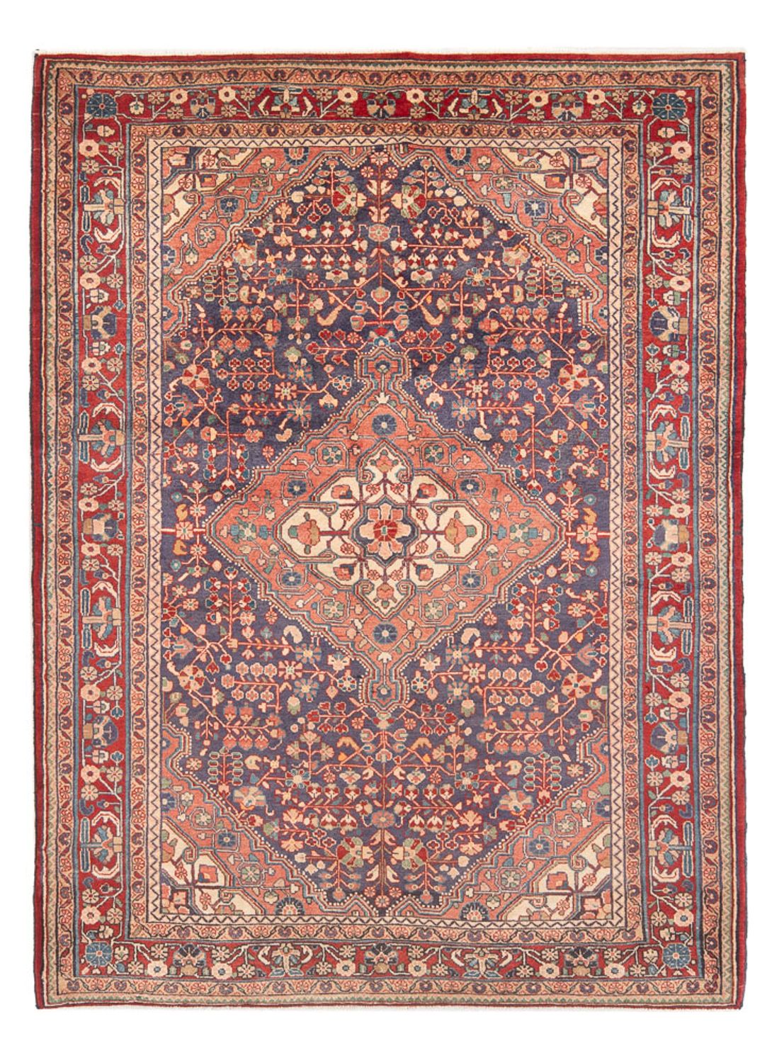 Perserteppich - Nomadic - Royal - 207 x 138 cm - blau