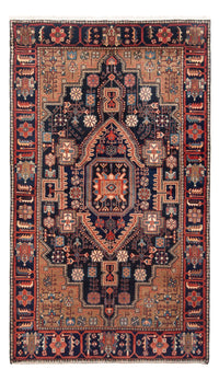 Perserteppich - Nomadic - 218 x 138 cm - dunkelblau