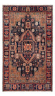 Perserteppich - Nomadic - 218 x 138 cm - dunkelblau
