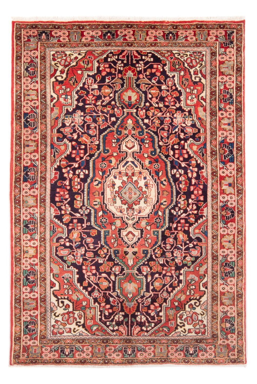 Perserteppich - Nomadic - 210 x 132 cm - dunkelblau