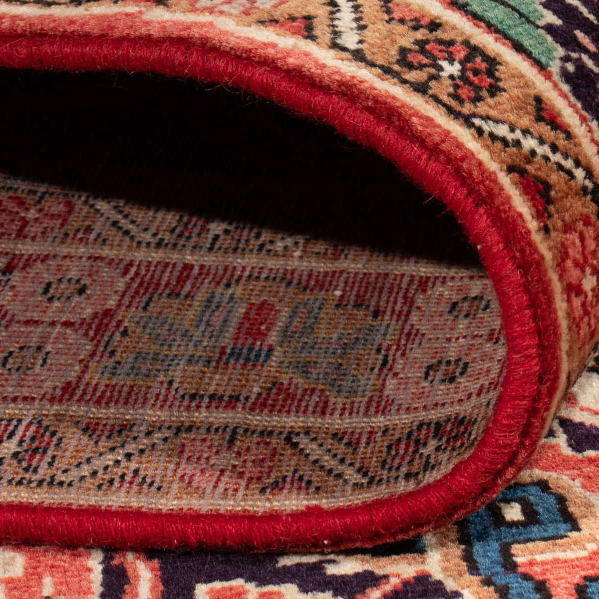 Perserteppich - Nomadic - 210 x 132 cm - dunkelblau