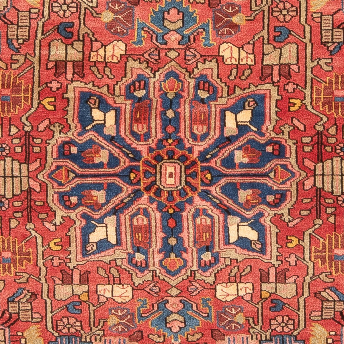 Perserteppich - Nomadic - 220 x 153 cm - hellrot