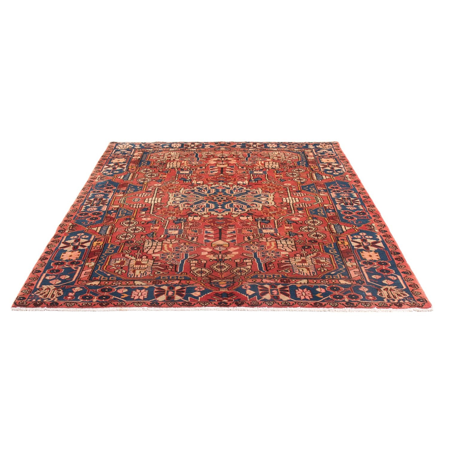 Perserteppich - Nomadic - 220 x 157 cm - hellrot