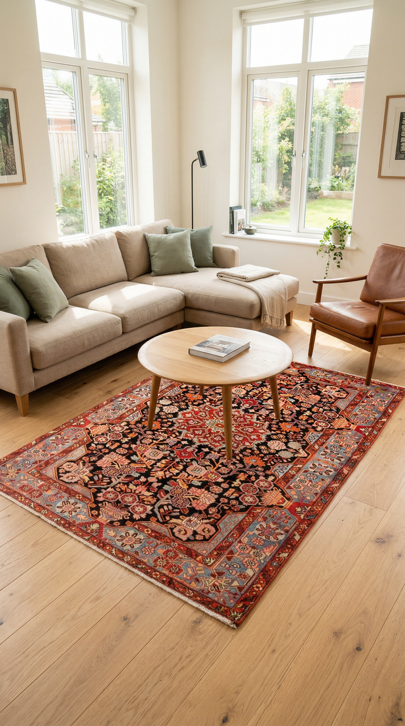 Nahavand Teppich 230x157cm - Perserteppich