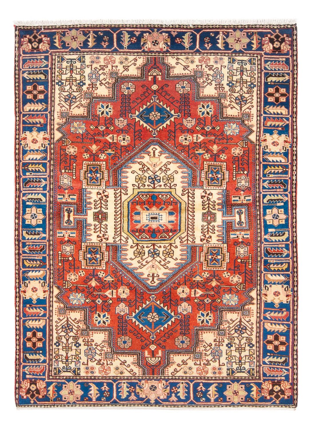 Perserteppich - Nomadic - 210 x 140 cm - beige