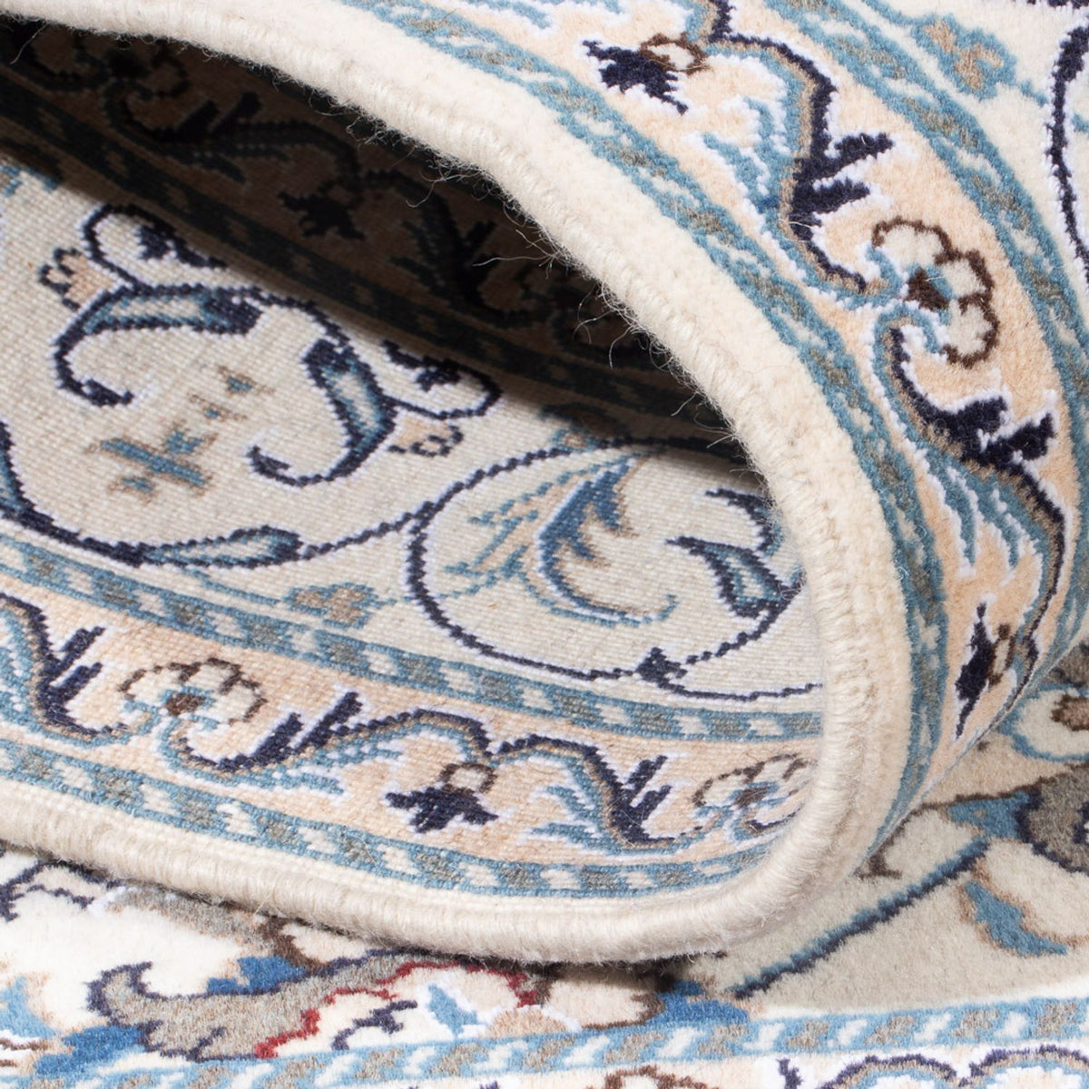 Perserteppich - Nain - Royal - 195 x 145 cm - creme