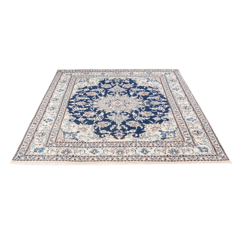 Perserteppich - Nain - Royal - 202 x 146 cm - dunkelblau