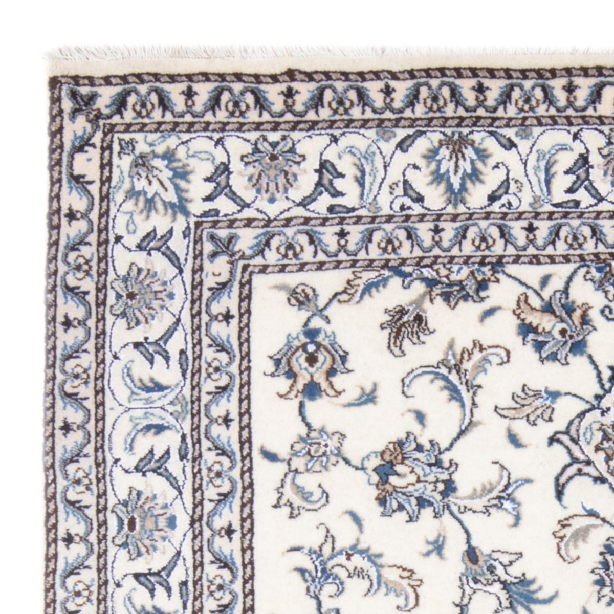 Perserteppich - Nain - Royal - 205 x 145 cm - creme