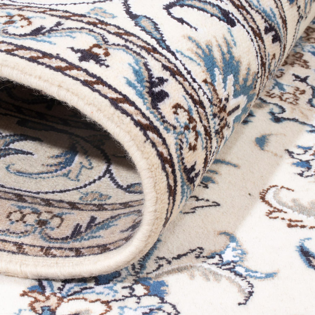 Perserteppich - Nain - Royal - 205 x 145 cm - creme