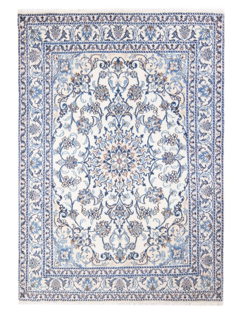 Perserteppich - Nain - Royal - 199 x 145 cm - creme