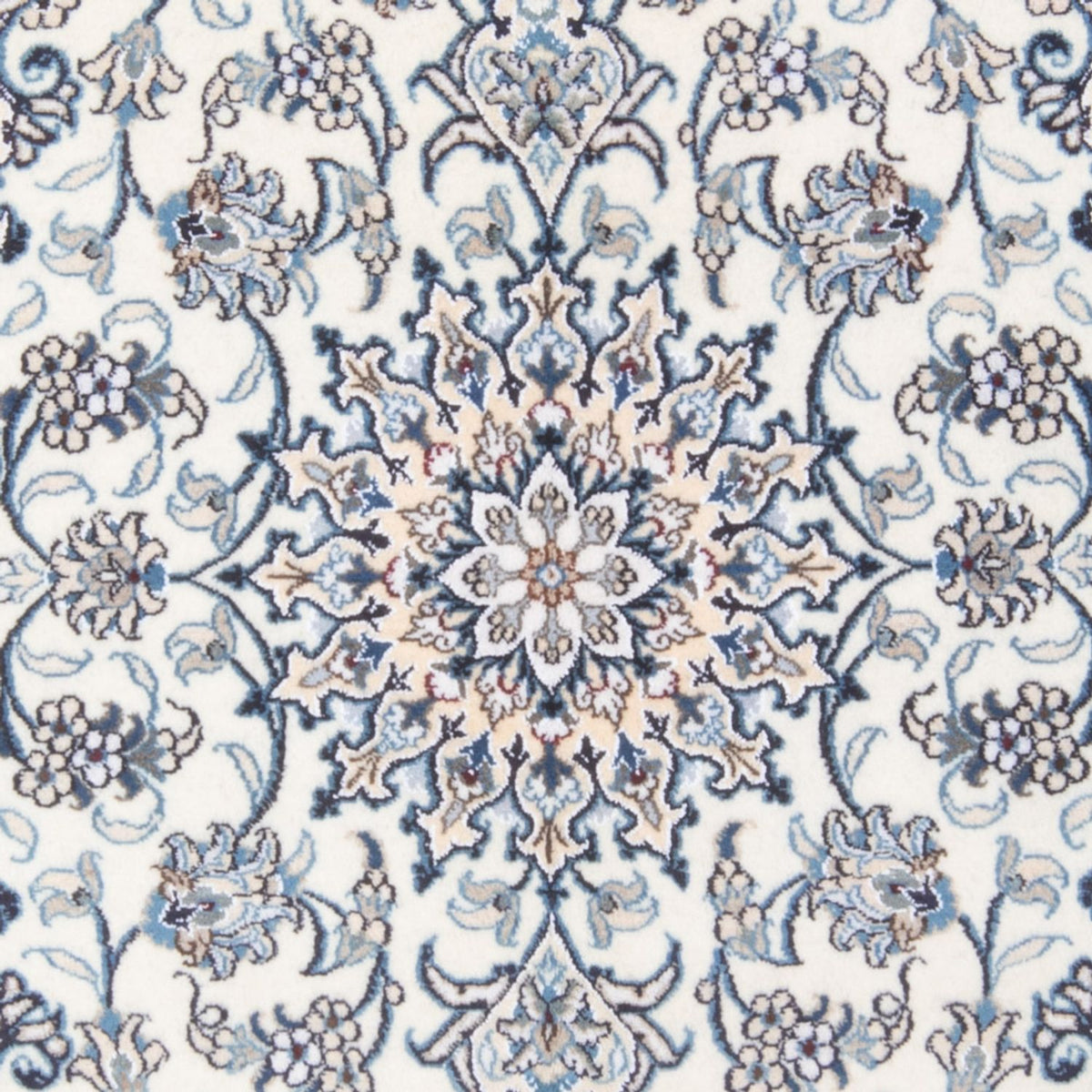 Perserteppich - Nain - Royal - 197 x 145 cm - creme