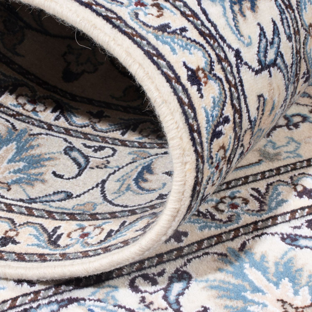 Perserteppich - Nain - Royal - 197 x 145 cm - creme