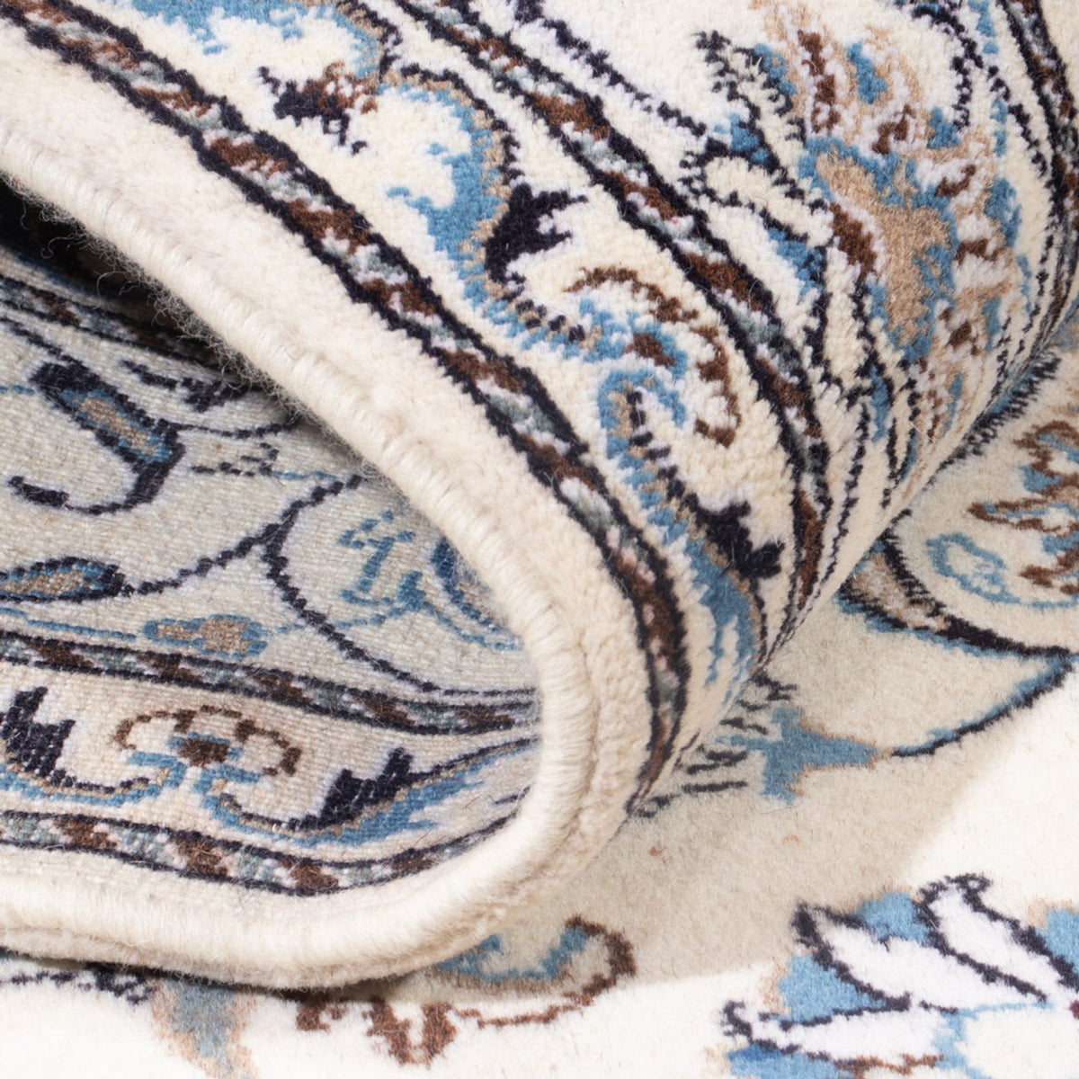 Perserteppich - Nain - Royal - 212 x 146 cm - creme