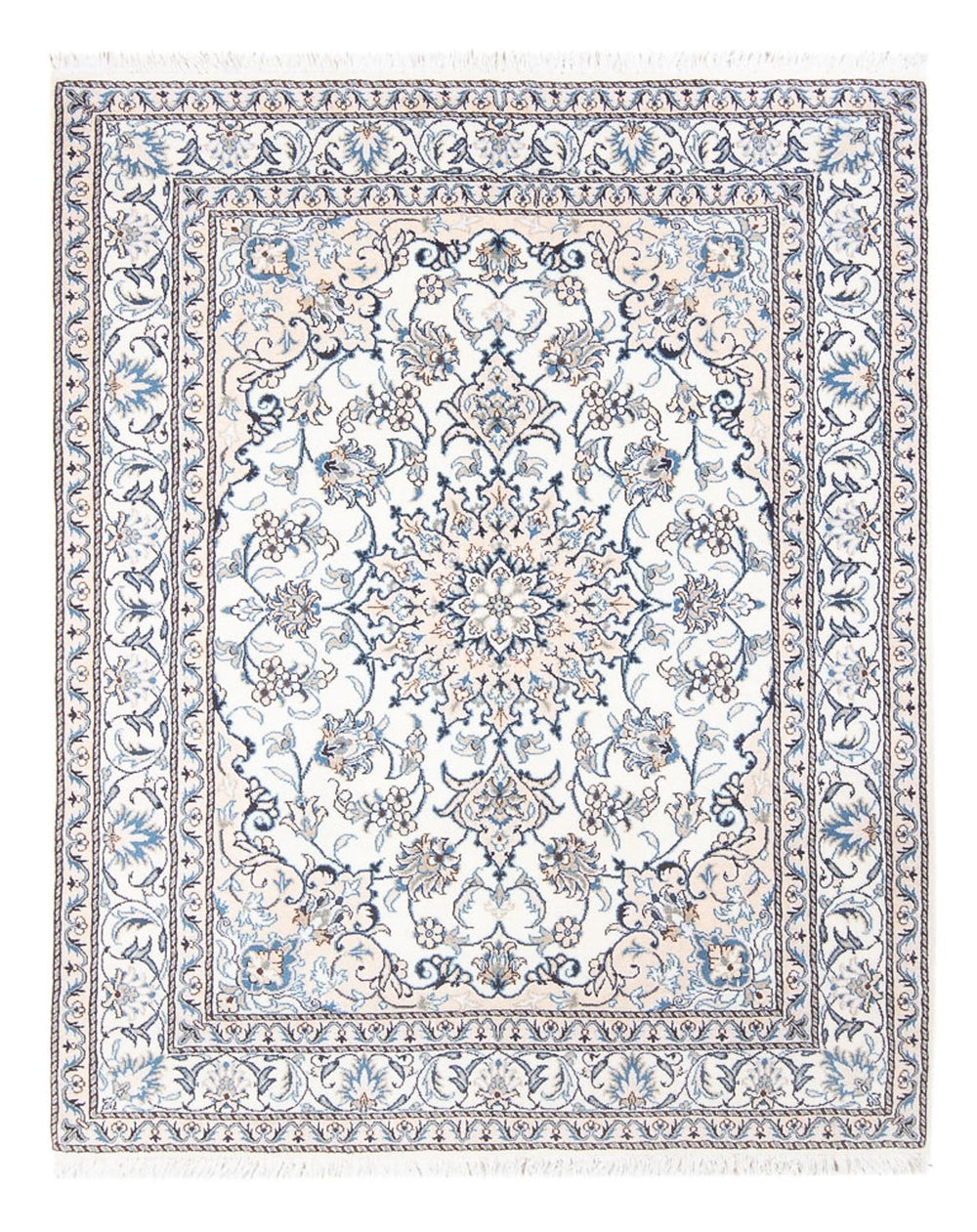 Perserteppich - Nain - Royal - 190 x 151 cm - camel