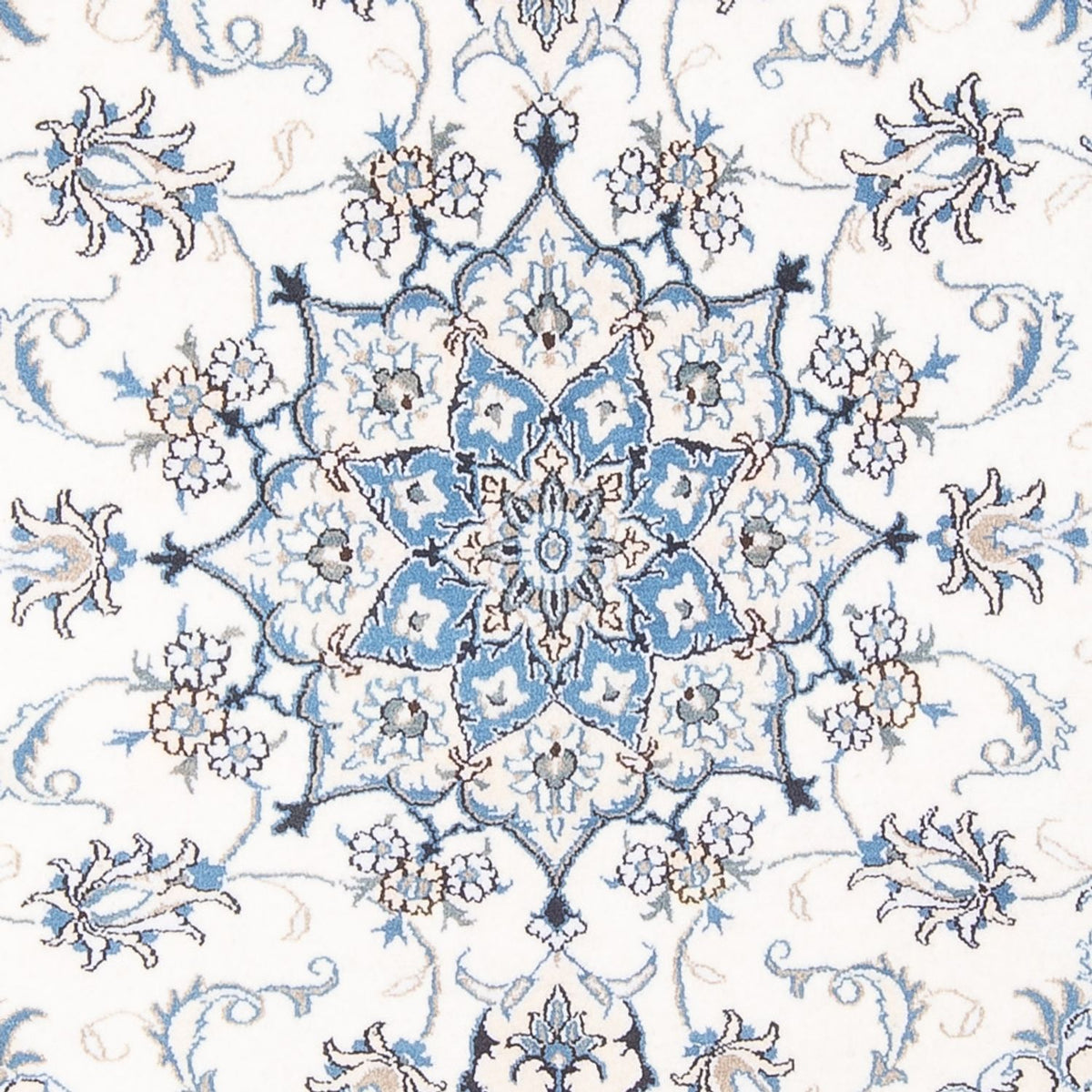 Perserteppich - Nain - Royal - 207 x 150 cm - creme